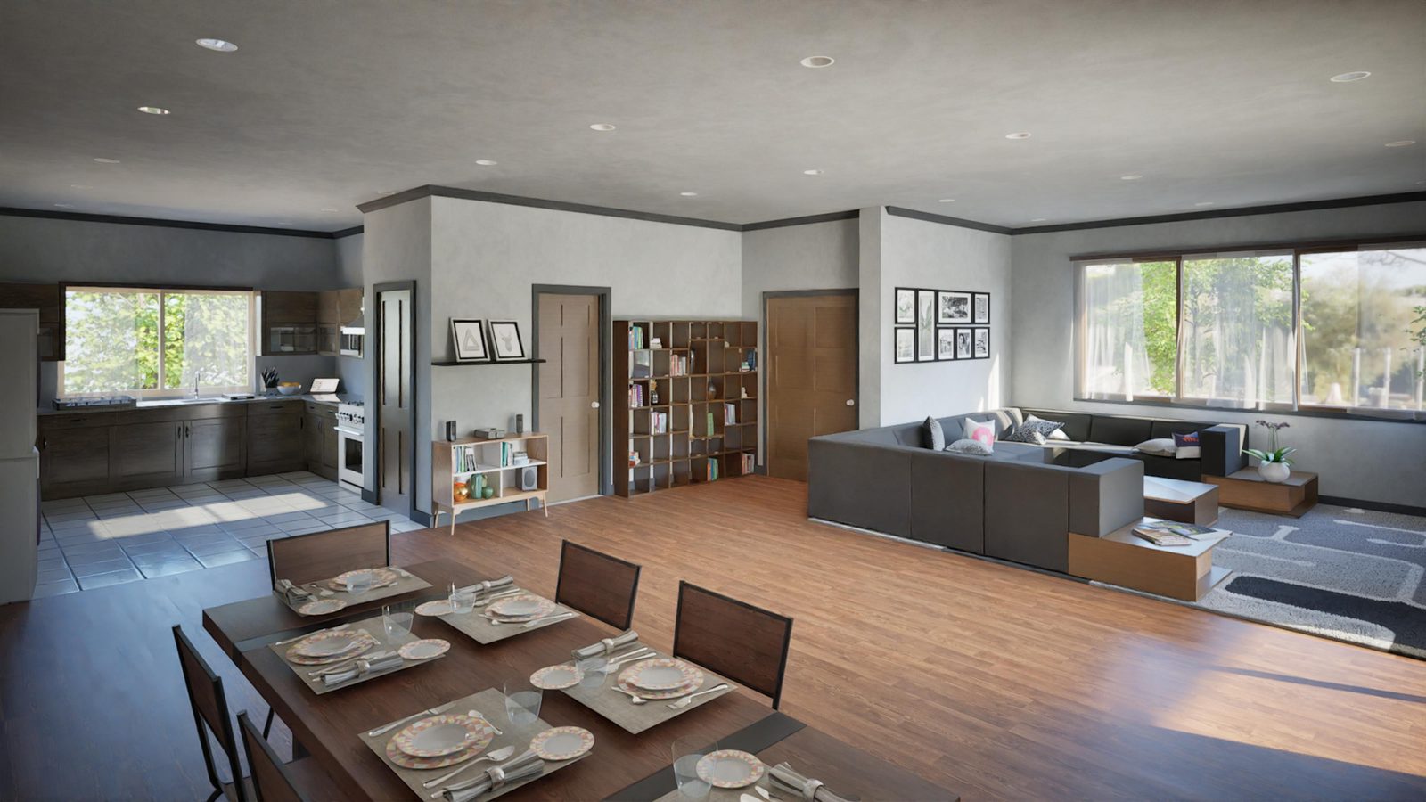 3D interior rendering
