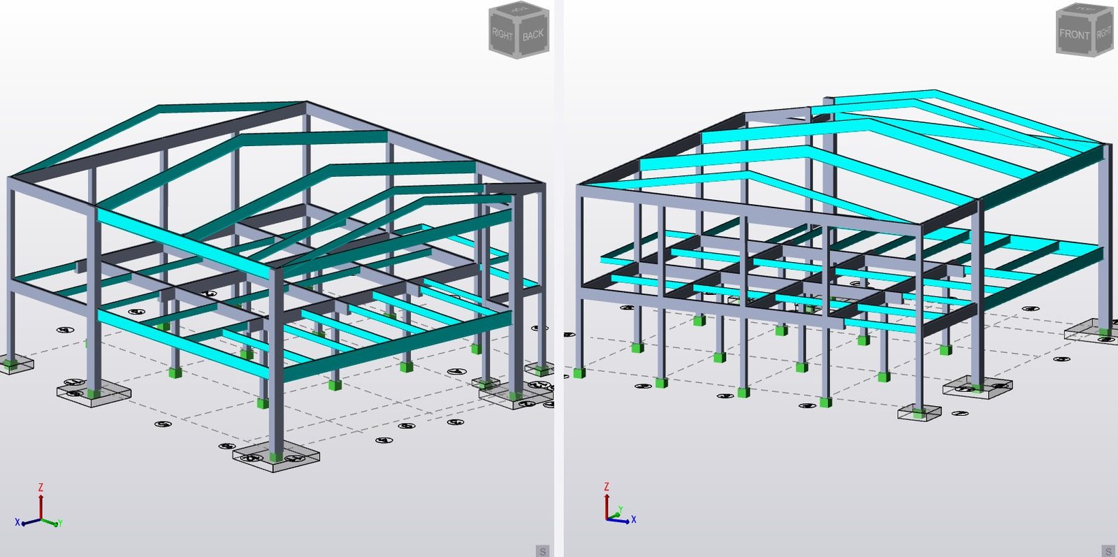 Steel retrofit residential